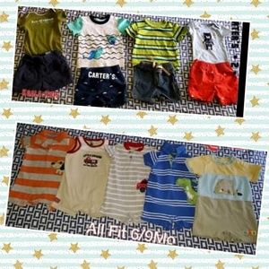 Carter's Matching Sets - ●Baby boy 25pcs bundle 6/9mo● Carter's Matching Sets - ●Baby boy 25pcs bundle 6/9mo●